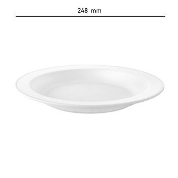 Assiette creuse Ø 248 Lot de 6 2