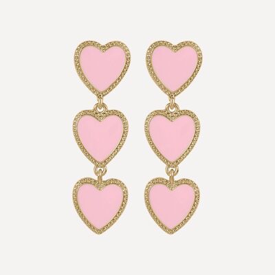 Maeva Earrings - Pink