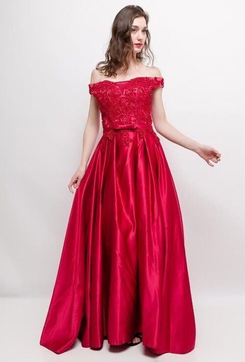 Robe de soirée Rouge bordeaux