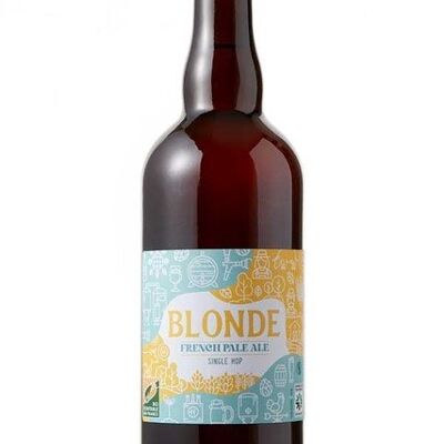 Cerveza Orgánica de Comercio Justo en Francia "BEF" KŪRA - 4.8° - (75cl)