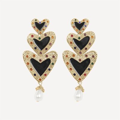 Party Love Earrings - Gold