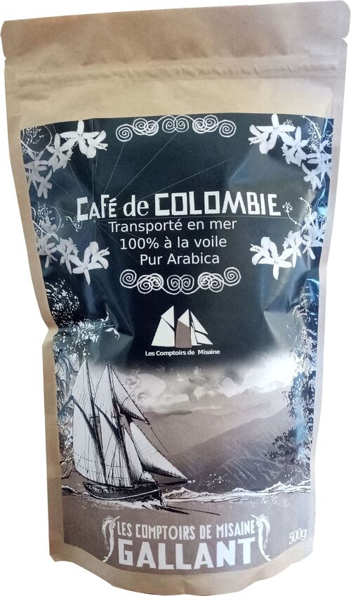 Café en grain de Colombie - Regional Caldas - Sachet de 500G