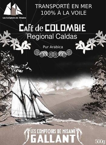 Café en grain de Colombie - Regional Caldas - Sachet de 500G 3