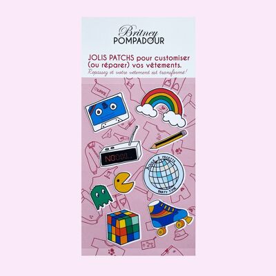 Jolis patchs thermocollants Oldies