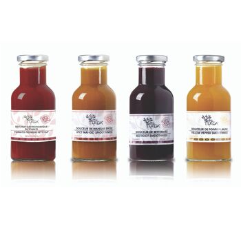 SAUCE KETCHUP GASTRONOMIQUE DE BETTERAVE - 250mL 2