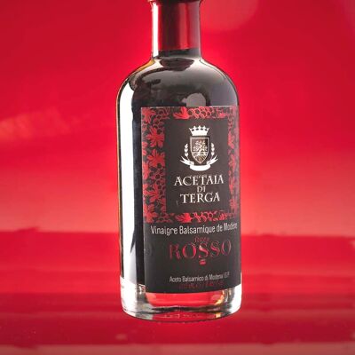 ACETO BALSAMICO DI MODENE ROSSO CERTIFICATO (8 ANNI) - 250mL