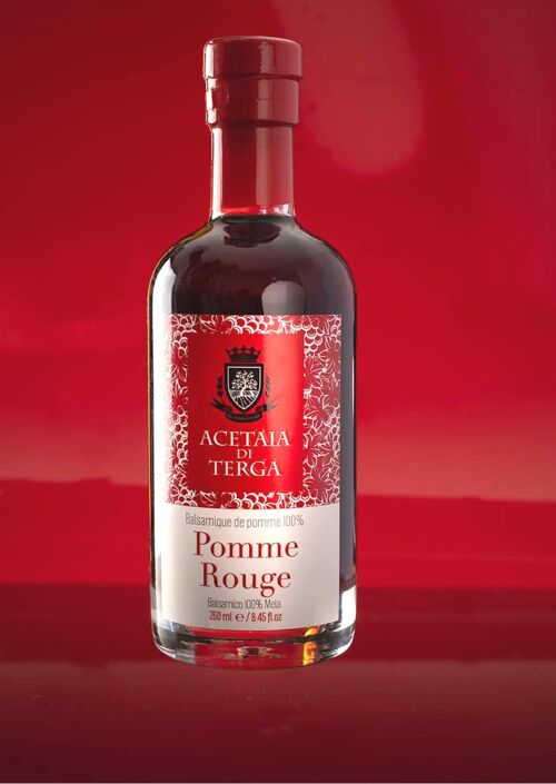 VINAIGRE BALSAMIQUE DE POMME ROUGE - 250mL