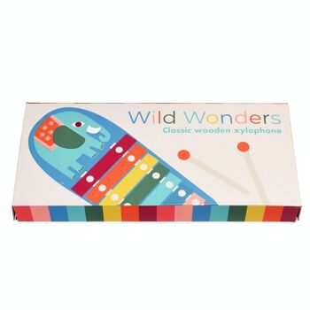 Xylophone pour enfants avec recueil de chansons - Wild Wonders 1