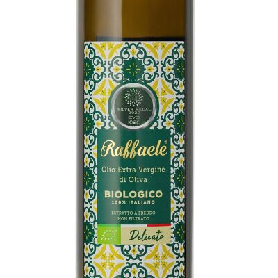 Liters 1 Raffaele Organic Italian Extra Virgin Olive Oil (New Production October 2024)