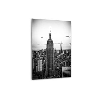 New York - Empire - tableau sur toile avec espace d'ombre 16