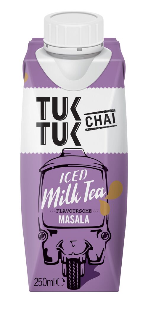 Tuk Tuk Chai- Iced Milk Tea- Flavoursome Masala Chai