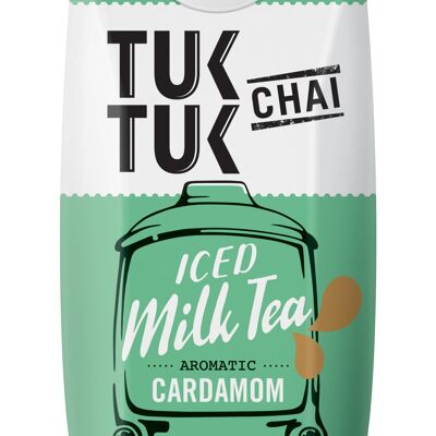 Tuk Tuk Chai - Té helado con leche - Chai de cardamomo aromático