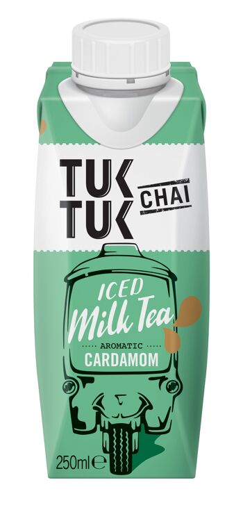 Tuk Tuk Chai - Thé au lait glacé - Chai aromatique à la cardamome 1