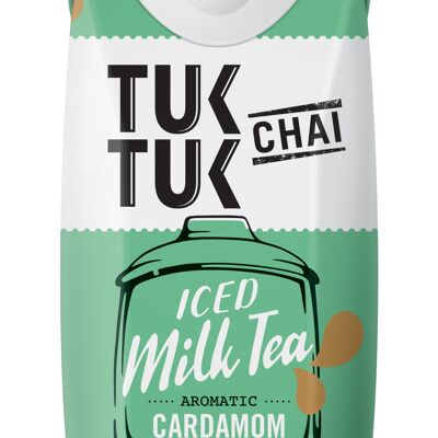 Tuk Tuk Chai - Té helado con leche - Chai de cardamomo aromático