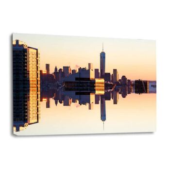 Manhattan Double Sided I - Toile avec joint creux 4