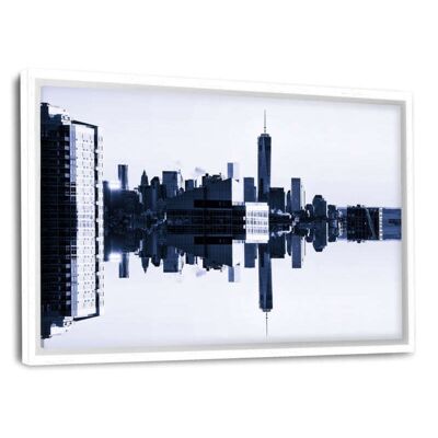 Manhattan Double Sided - Leinwandbild mit Schattenfuge