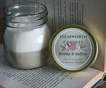 Livres et café Bougie Highworth 2