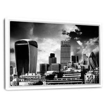 Londres - Gratte-ciel - tableau sur toile avec espace d'ombre 1