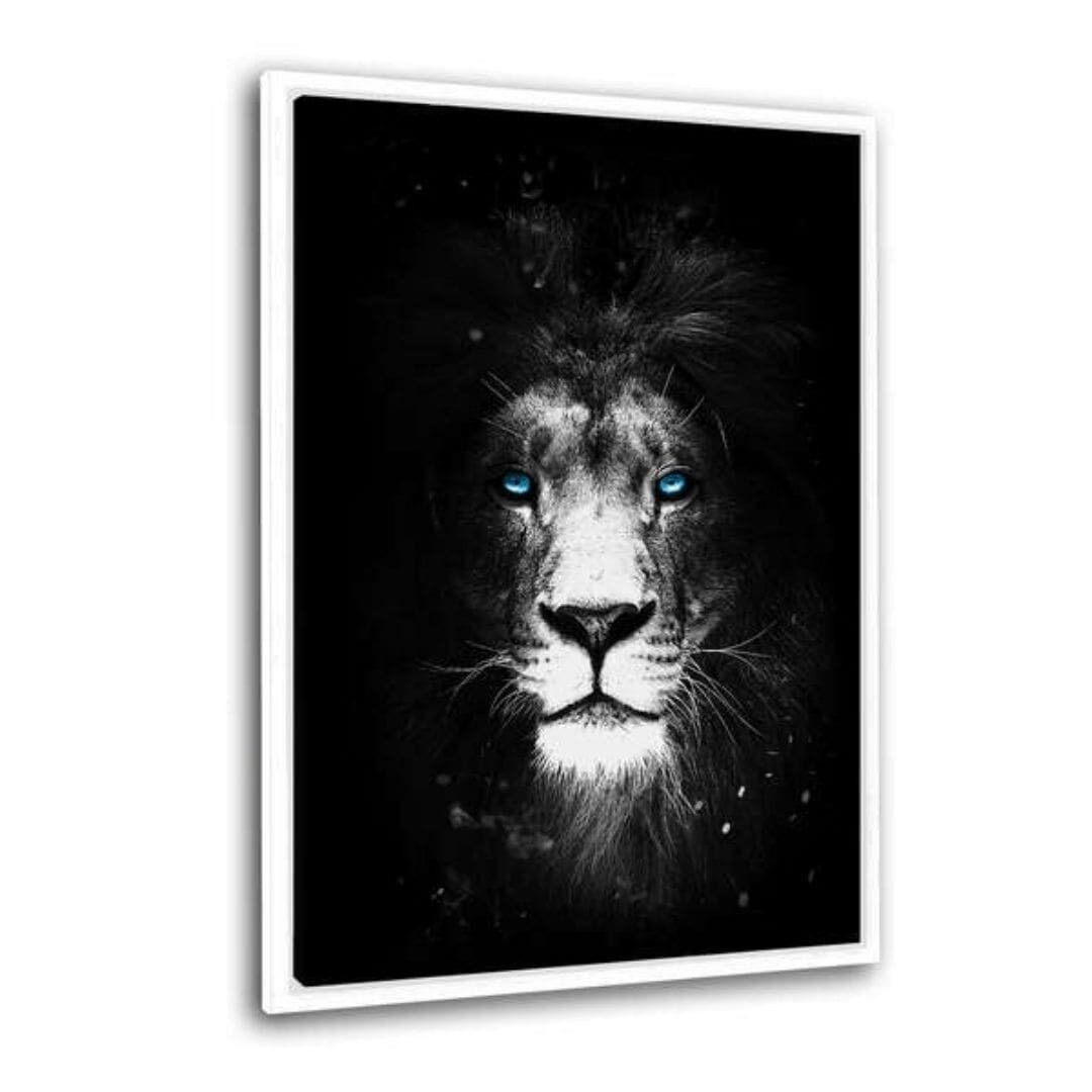 Wild One I - quadro su tela con spazio d'ombra