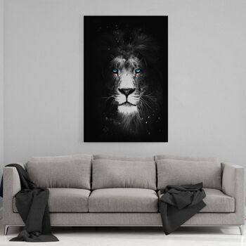 Wild One I - tableau sur toile avec espace d'ombre 22