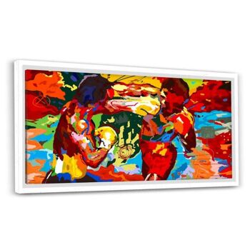 DING DING - tableau sur toile avec espace d'ombre 27