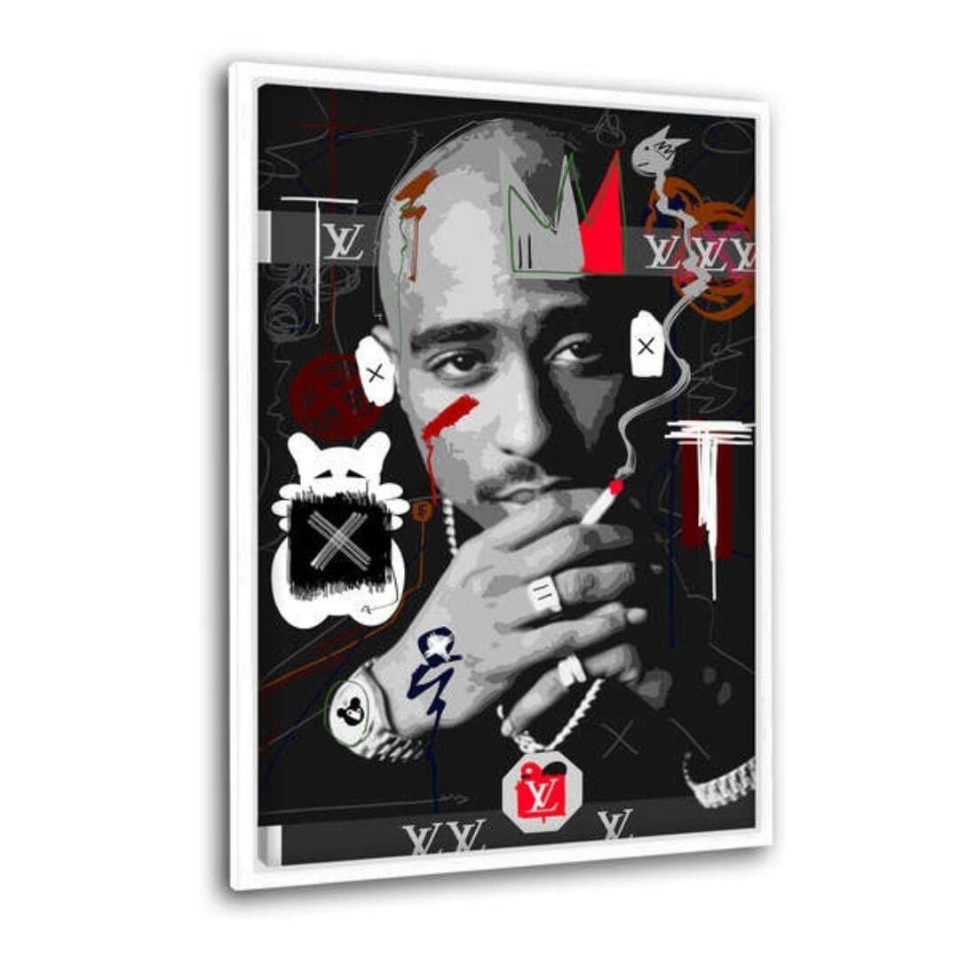 ON MY MIND - quadro su tela con spazio d'ombra