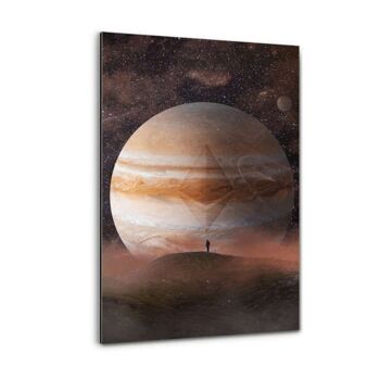 ETHER SPACE - tableau sur toile avec espace d'ombre 26