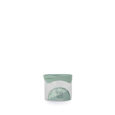 GLASS JAR WITH SILICONE LID 450ML