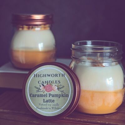 Caramel Pumpkin Latte Highworth Candle