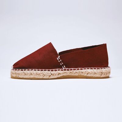 La Pyrénéenne Solid Red Espadrille