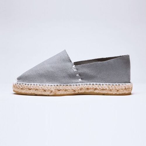 Espadrille La Pyrénéenne Unie Grey