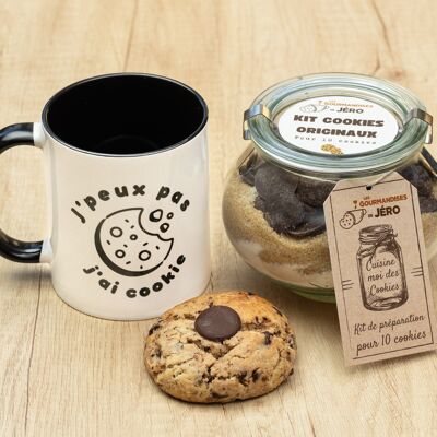 Kit Cookies and Mug "I can't, I have cookies"