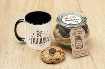 Kit Cookies et Mug "Be Fabulous" 1