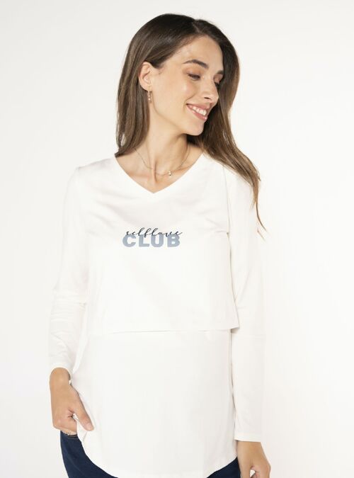 Camiseta lactancia “Selflove club”