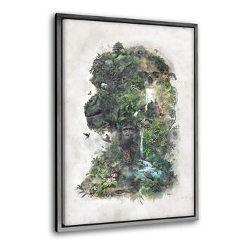 Jungle Gorilla - Toile avec espace d'ombre 27