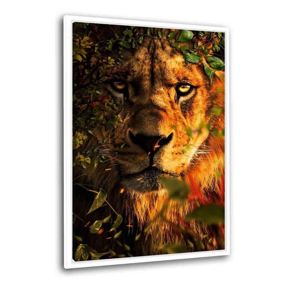 The Great King - Leinwandbild mit Schattenfuge