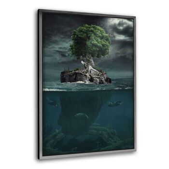 Magic Tree - tableau sur toile avec espace d'ombre 11