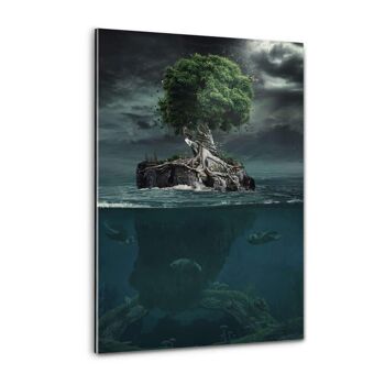 Magic Tree - tableau sur toile avec espace d'ombre 6