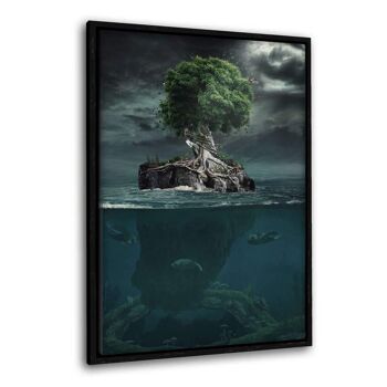 Magic Tree - tableau sur toile avec espace d'ombre 17