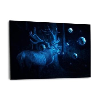 Cerf Cosmos - Toile avec joint d'ombre 26
