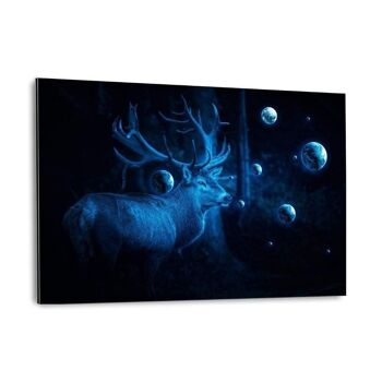 Cerf Cosmos - Toile avec joint d'ombre 6