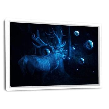 Cerf Cosmos - Toile avec joint d'ombre 28