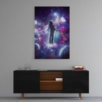 Raise - image sur toile avec espace d'ombre 12