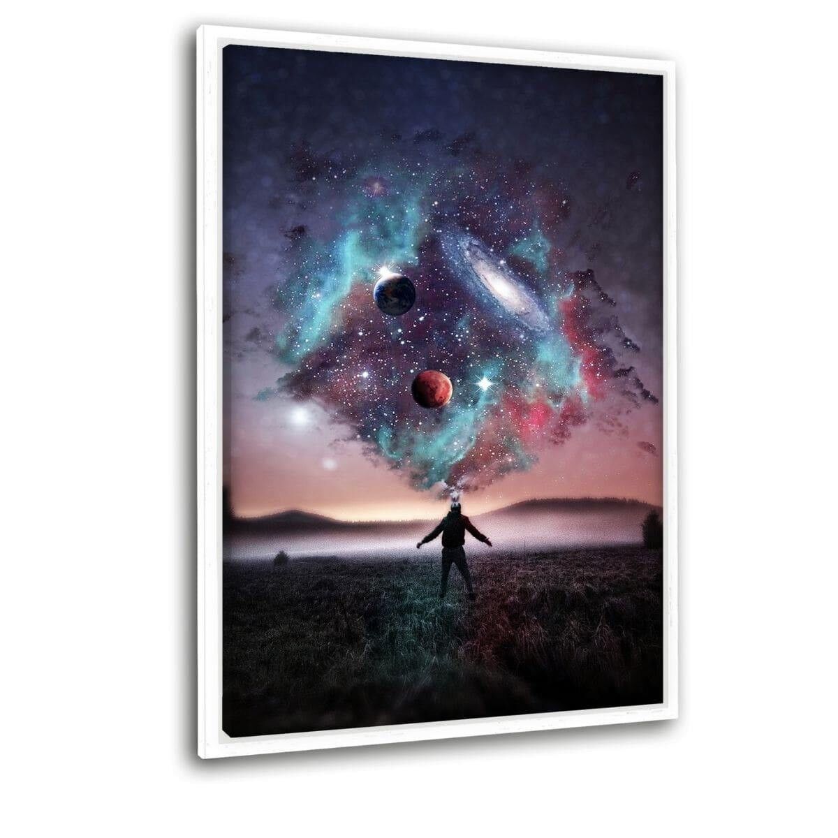 Galaxy Thought - Tela con spazio d'ombra