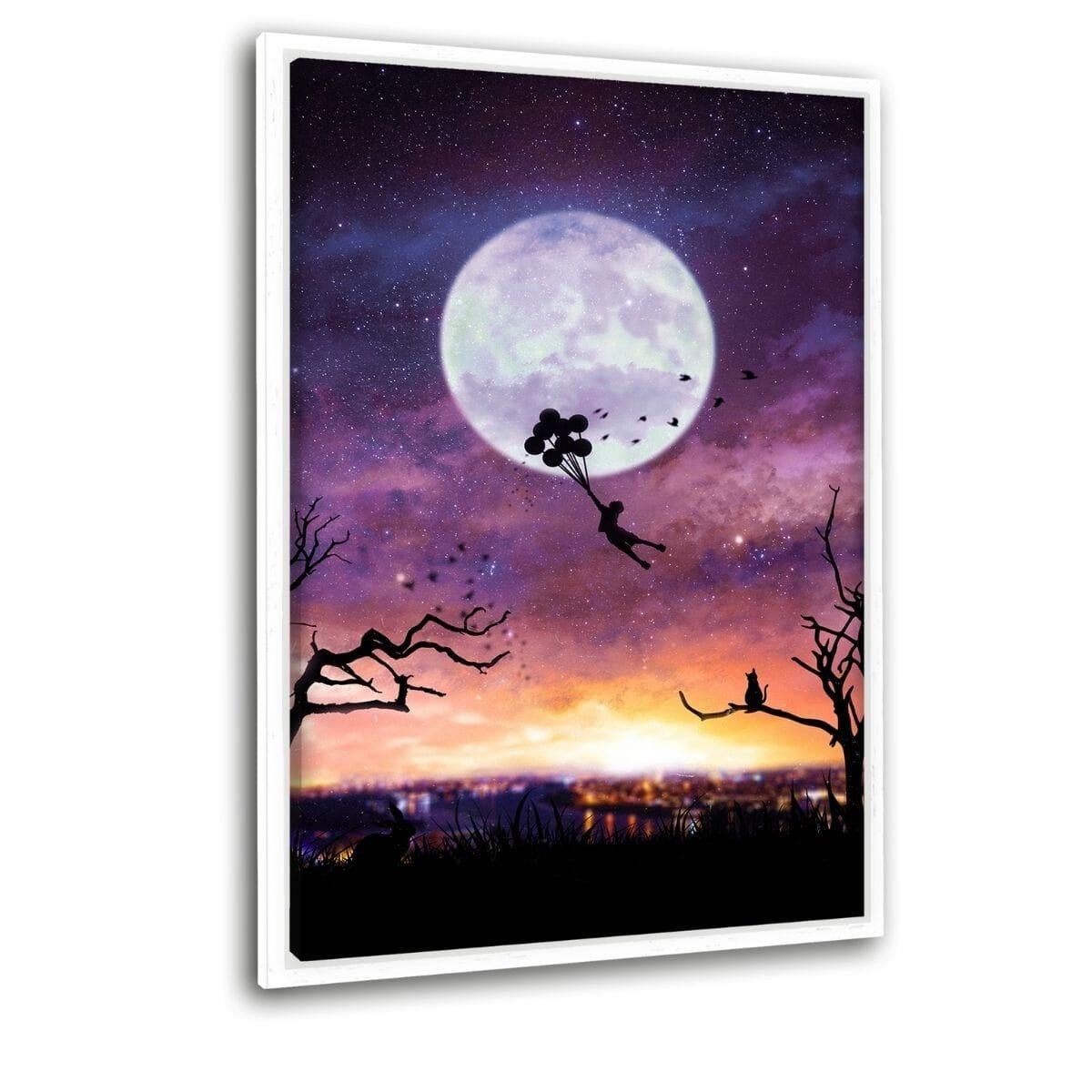 Fly Away - tableau sur toile avec espace d'ombre