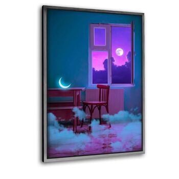 Sweet Home - tableau sur toile avec espace d'ombre 11