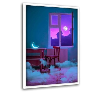 Sweet Home - tableau sur toile avec espace d'ombre