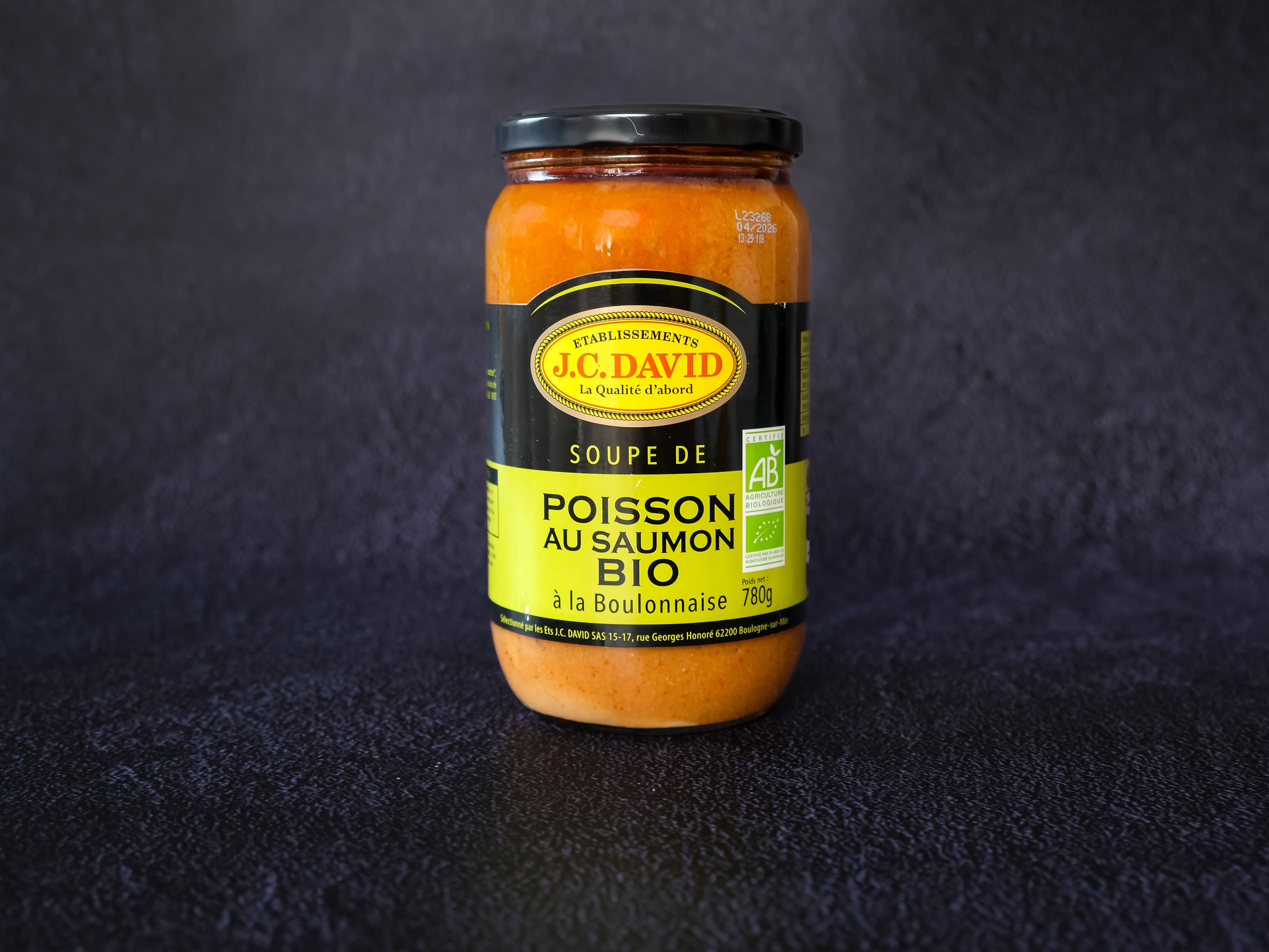 Zuppa Di Pesce Salmone Biologico - 780g