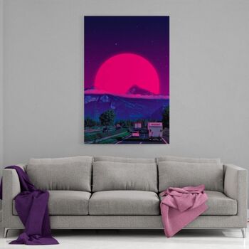 Neon Worlds 4 - Toile avec espace d'ombre 22