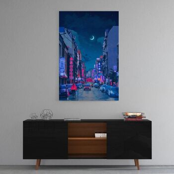 Neon Worlds 7 - Toile avec espace d'ombre 12